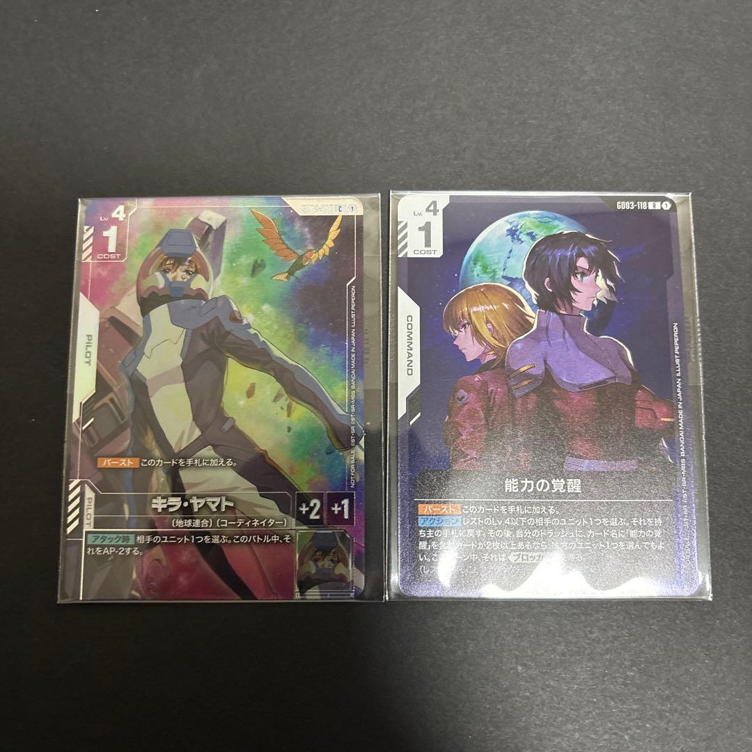 キラ・ヤマト 能力の覚醒 ニュータイプチャレンジ ガンダムカード