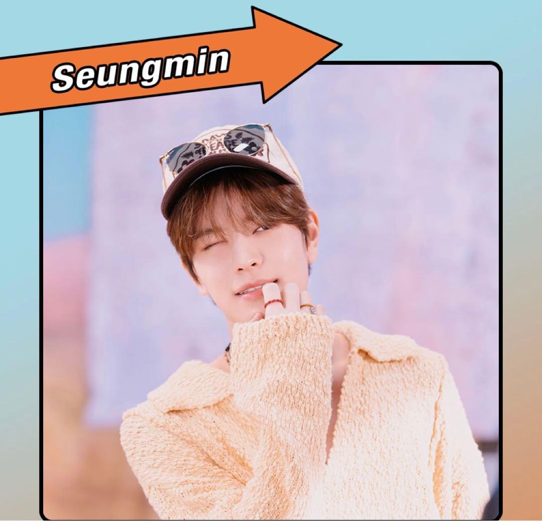 straykids スンミン　ファンクラブ　マガジン　サイン　ポロライド　チェキ