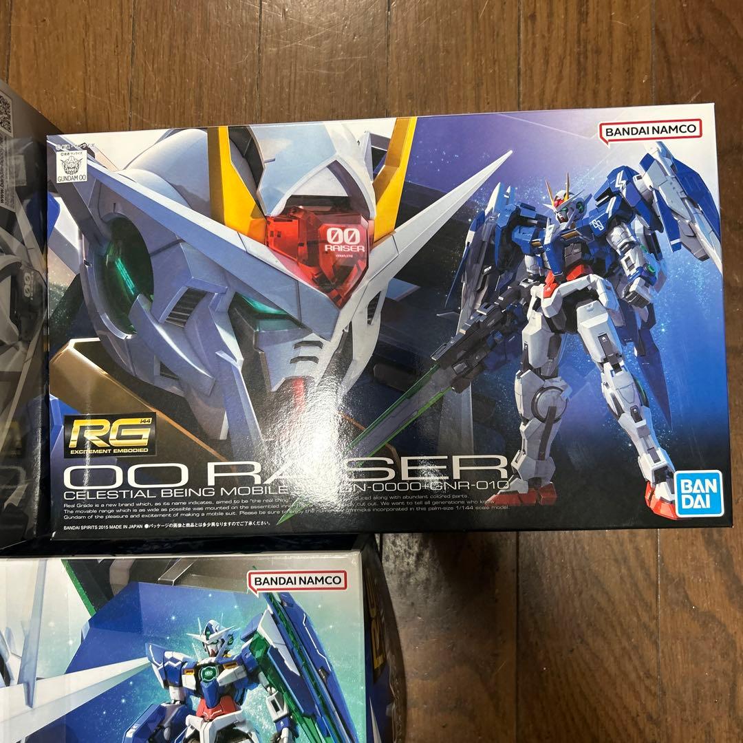 RG ダブルオーザンライザー、ダブルオーライザー、ダブルオークアンタ