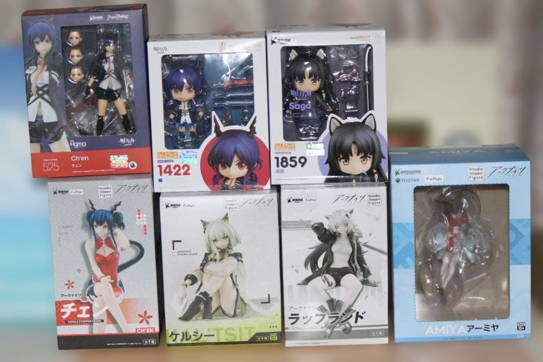 アークナイツ　フィギュアセット Amazon.co.jp: APEX Arc Knights Amiya Arctech Action Series, 1/8