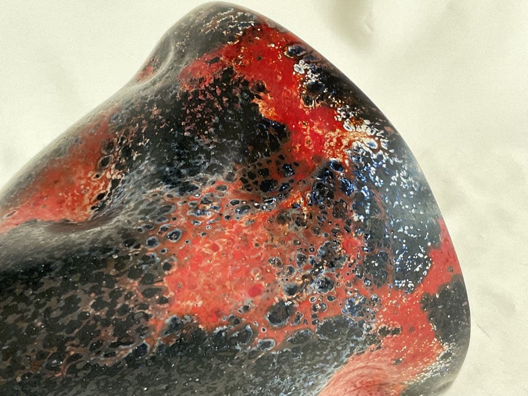 岩田藤七(1893~1980)「ガラス花器」富士山春1961年 - メルカリ