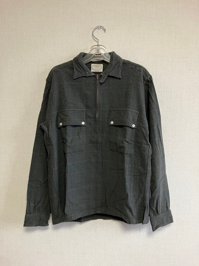 50sビンテージ】DONEGAL ウールジップアップ M～L程度 虫食い有