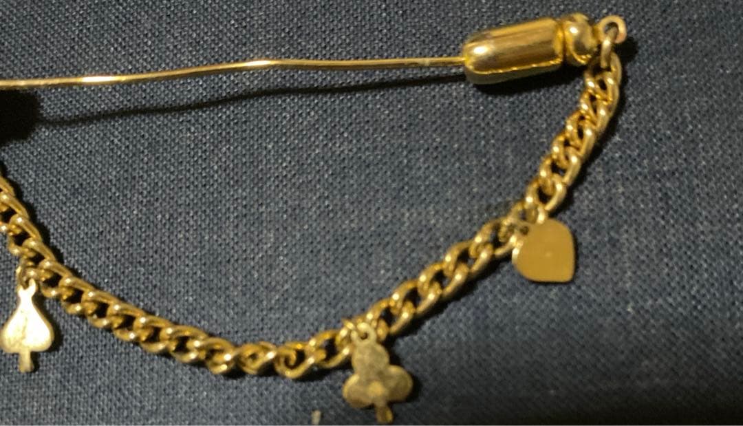 アンティーク非売品MIKIMOTOジュエリーパール&ゴールドブローチ