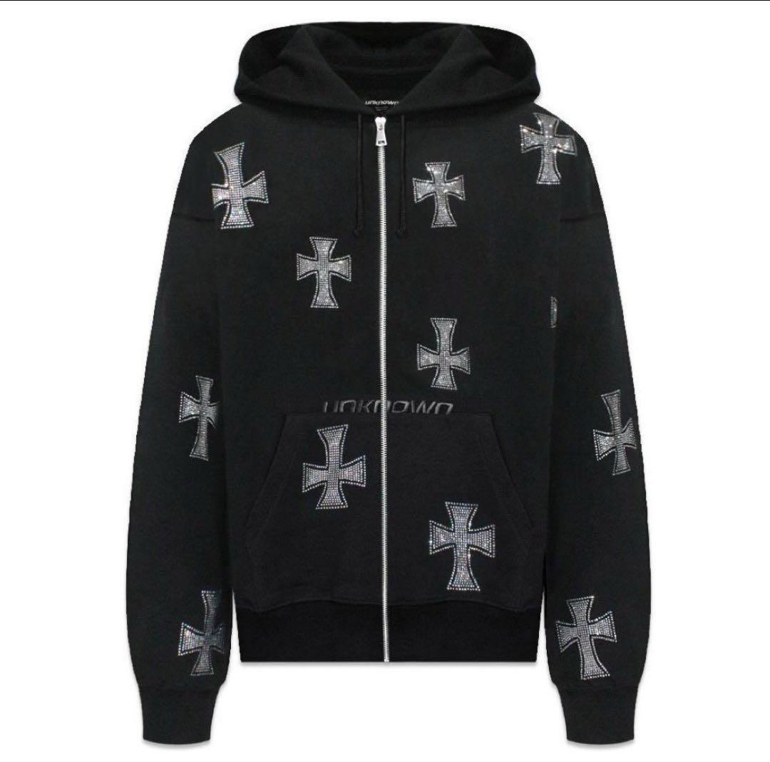 unknown パーカー 十字架 地雷 - メルカリ