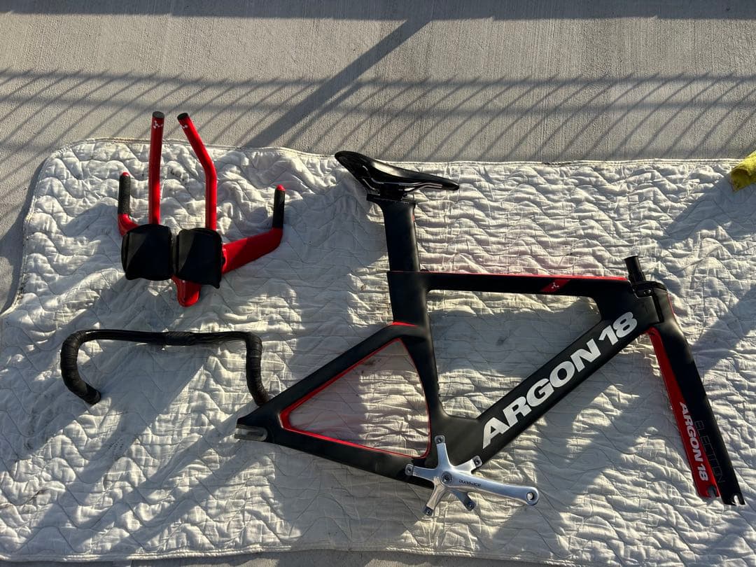 ARGON 18 ELECTRON PROフレーム、ハンドルセット Argon 18 Electron Pro RIO Pursuit Frameset – RA Cycles