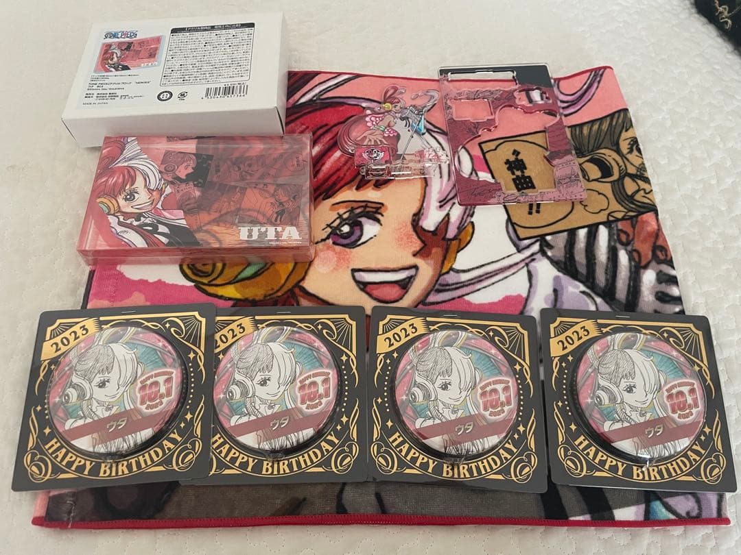 ワンピース　ウタ　バースデーグッズセット
