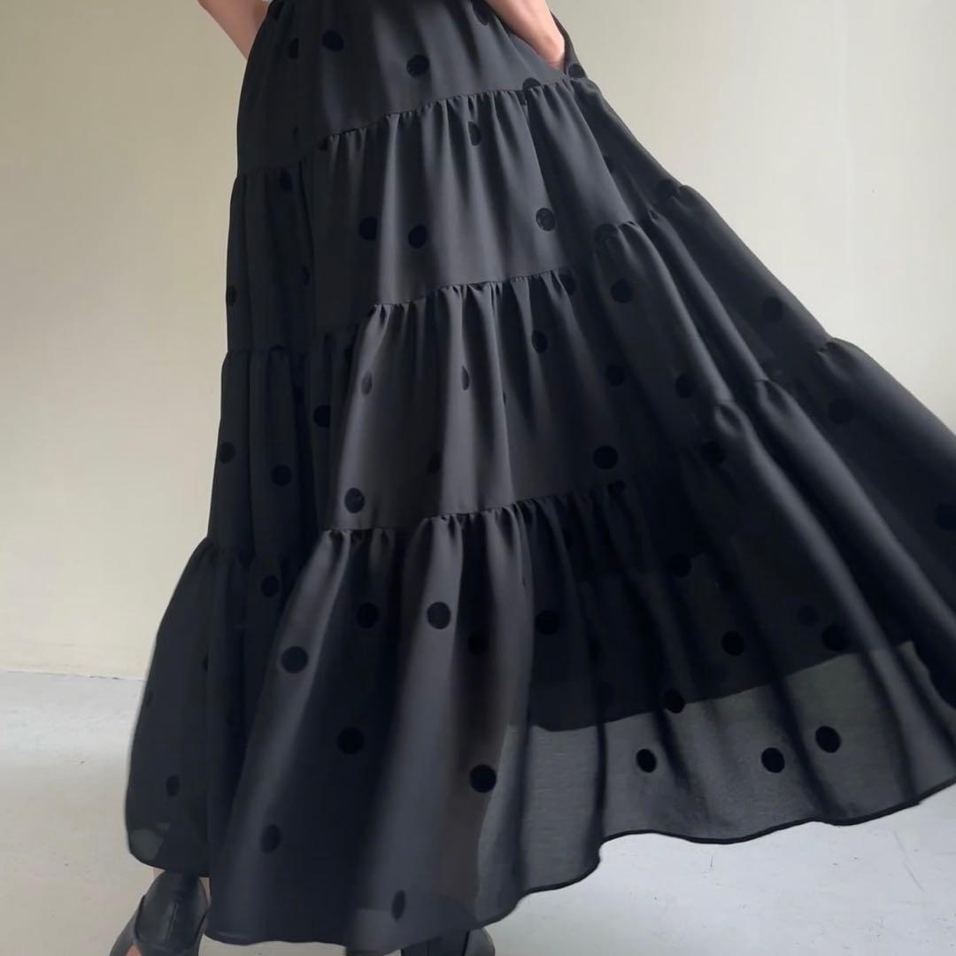 SHE Tokyo シートーキョー lisa dot 34 ブラック - メルカリ