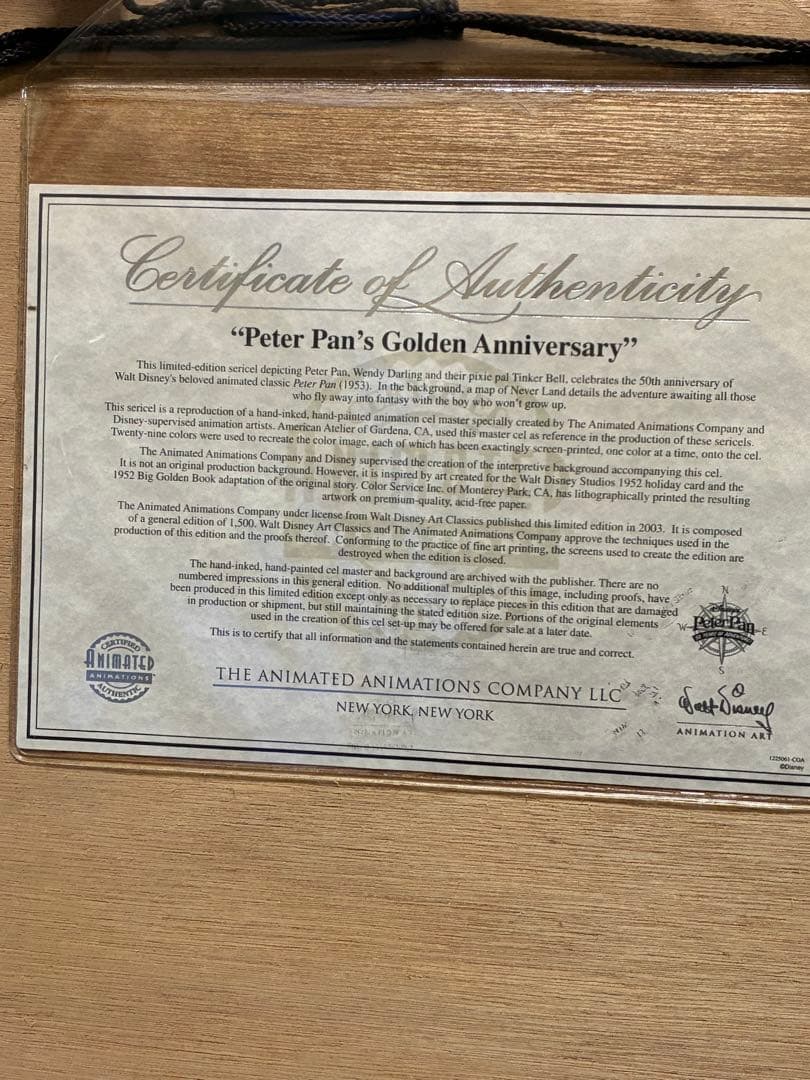 Peter Pan's Golden Anniversary ポスター