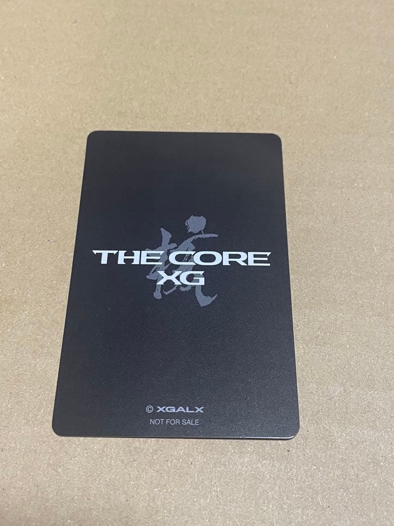 XG 核 THE CORE HMVラッキードロー 特典 トレカ ロゴ - メルカリ