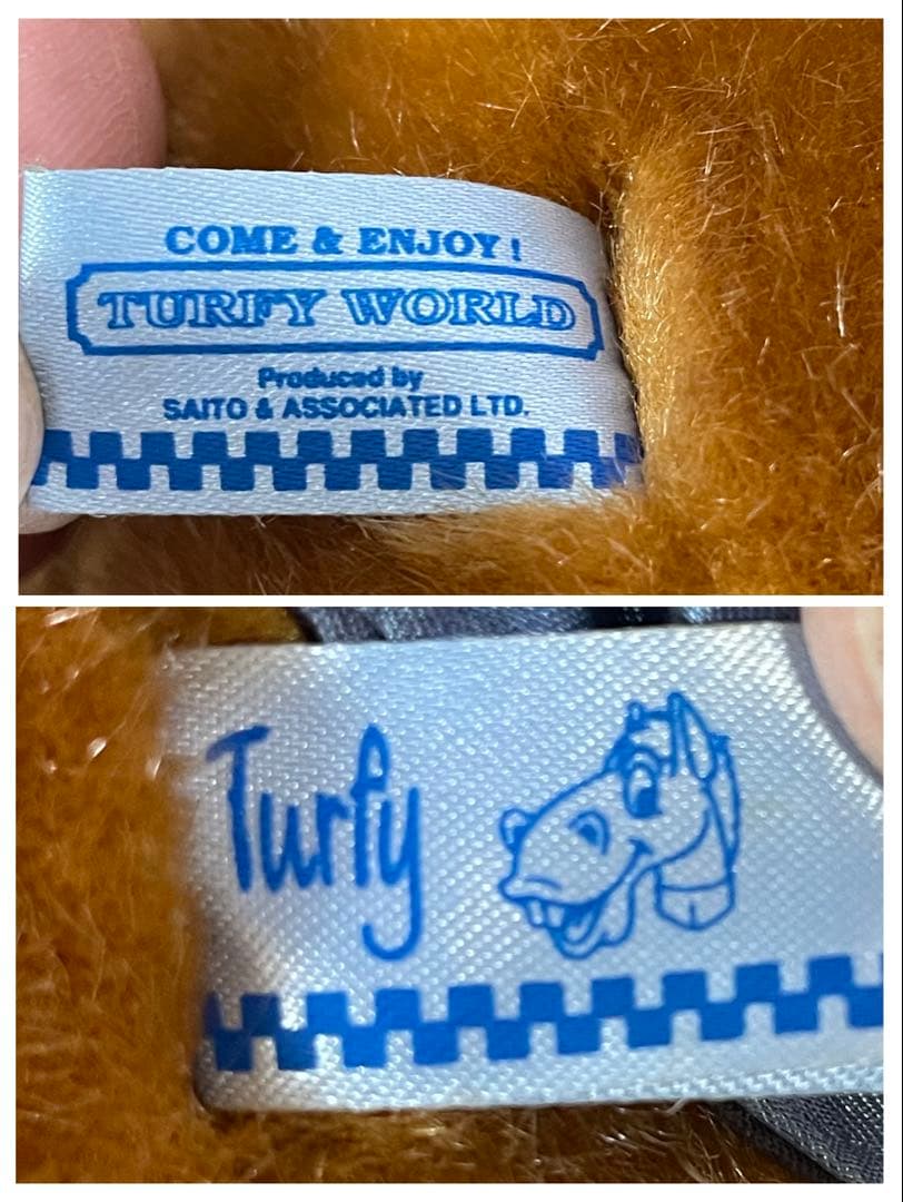 【希少】初代ターフィー　ぬいぐるみ　JRA 日本中央競馬会　当時物　レトロ