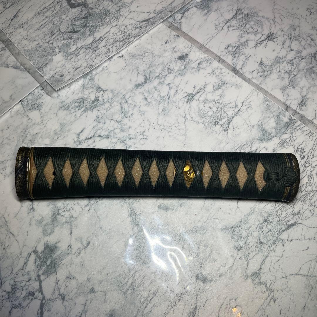 刀装具 セット 柄 刀 脇差 短刀 目釘 時代物 骨董品 アンティーク