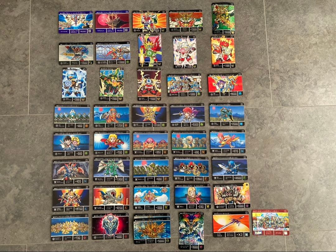 【希少】SDガンダム外伝 カードダス 全818枚 当時物