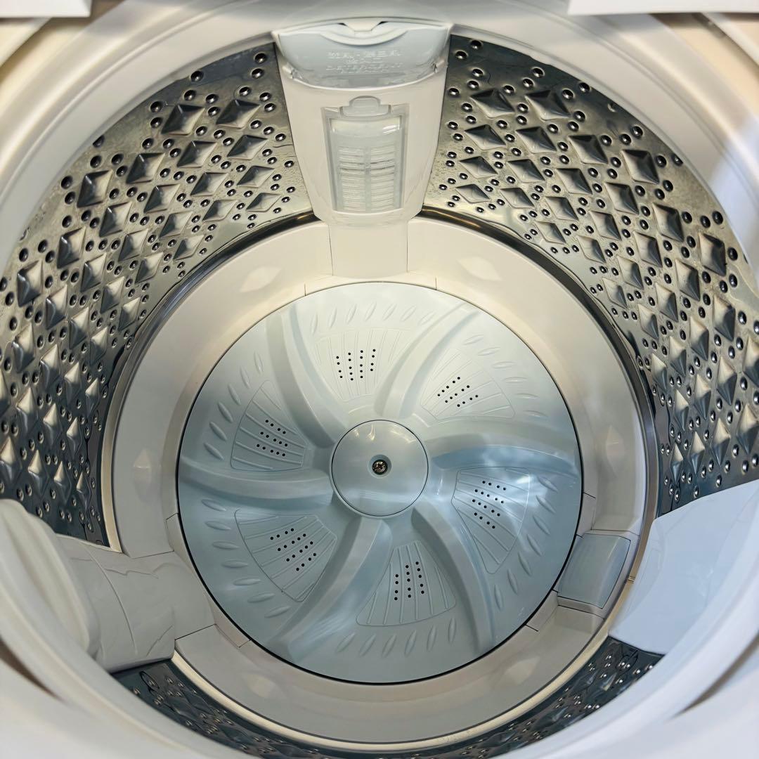 美品 2022年製 8.0kg 洗濯機 ZABOON 東芝【地域限定配送無料】