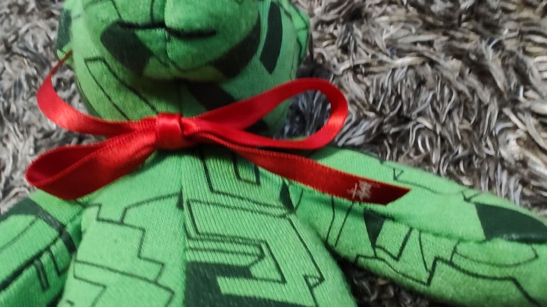 ☆可愛い☆　stussy テディベア4体セットまとめ売りです。