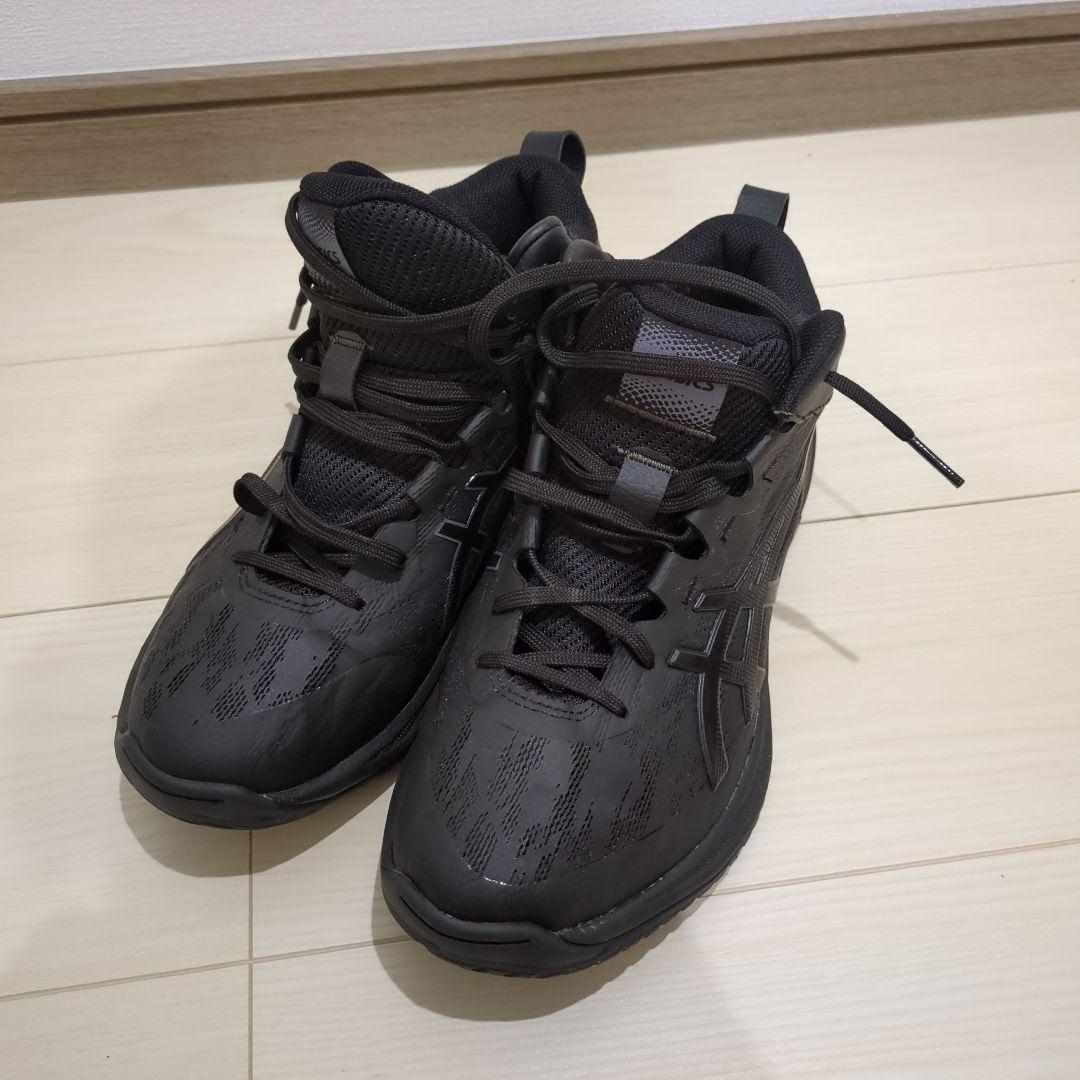 ASICS ゲルフープv17 ブラック - メルカリ