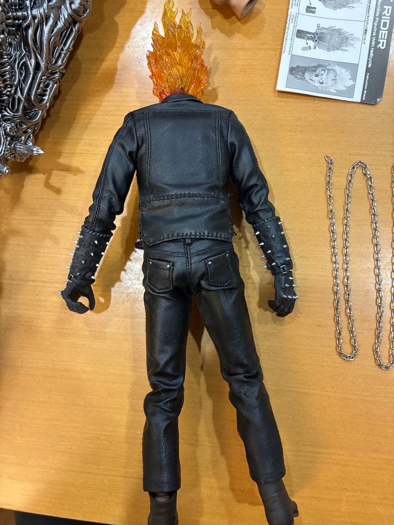 ホットトイズ ゴーストライダー＆ヘルサイクル 1/6 ムービーマスターピース