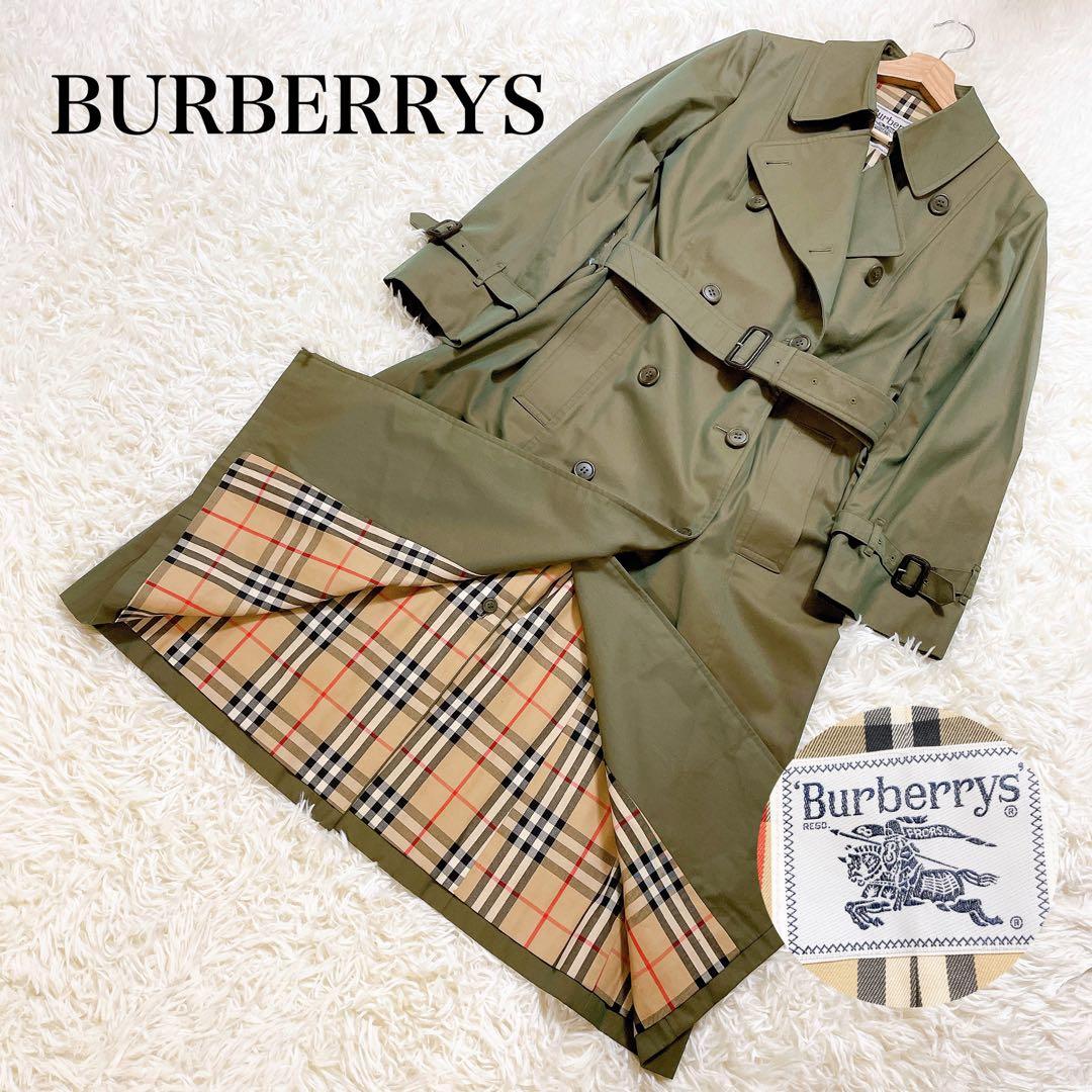 希少✨バーバリーズ 裏地ノバチェックトレンチ コート 偏光 玉虫色