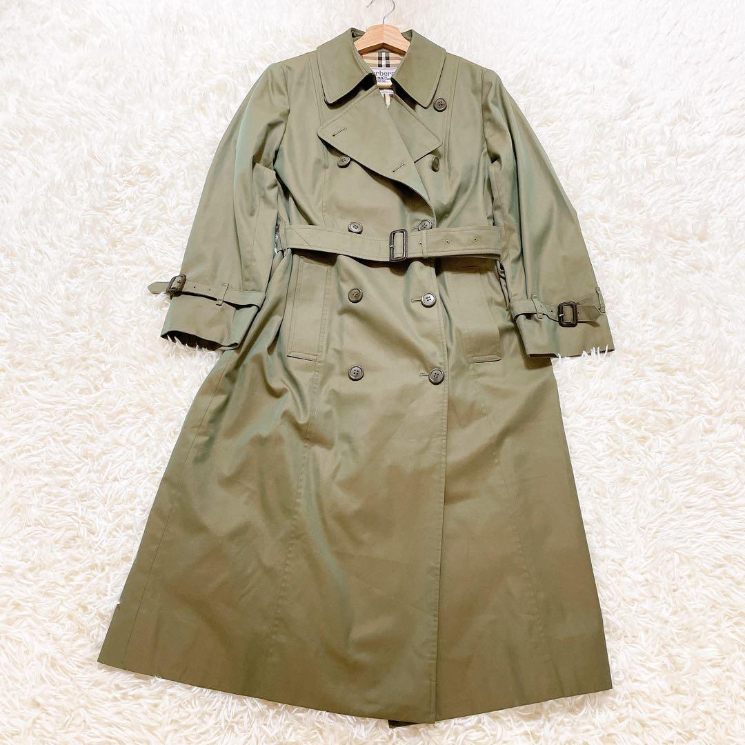 希少✨バーバリーズ 裏地ノバチェックトレンチ コート 偏光 玉虫色
