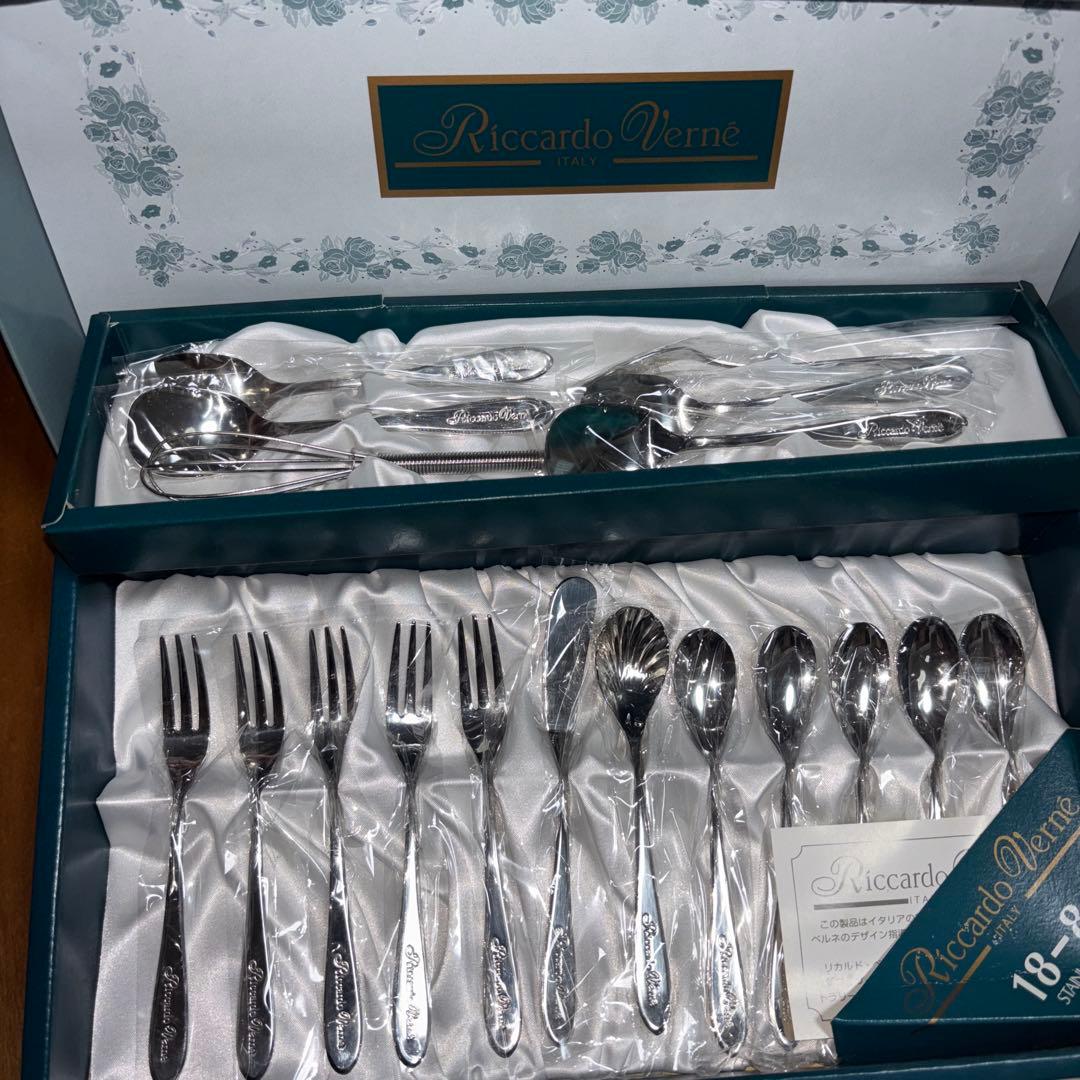 Riccardo Verne カトラリーセット ステンレス - メルカリ
