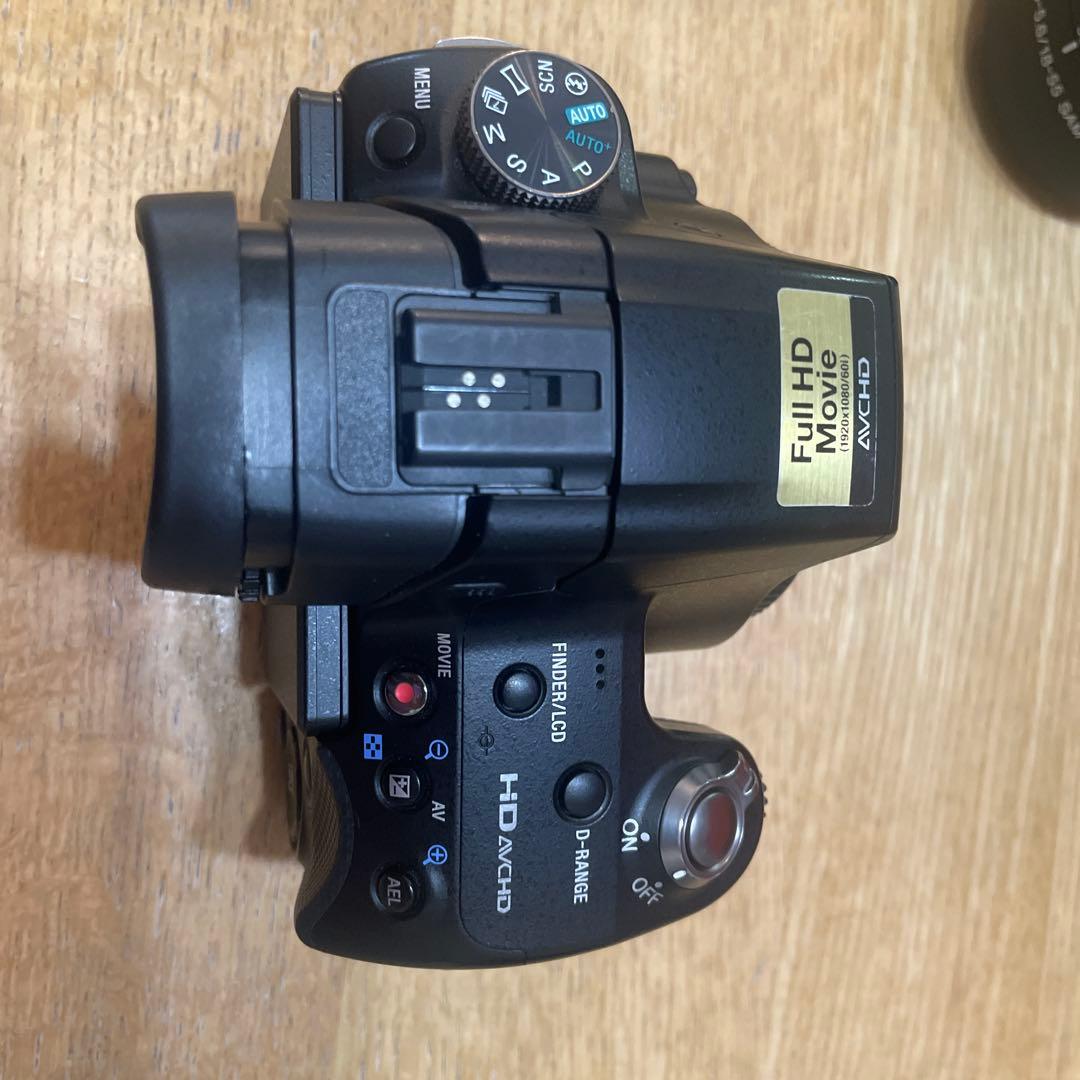 SONY α33 ズームレンズキット+ 55-200 SLT-A33 一眼カメラ - メルカリ