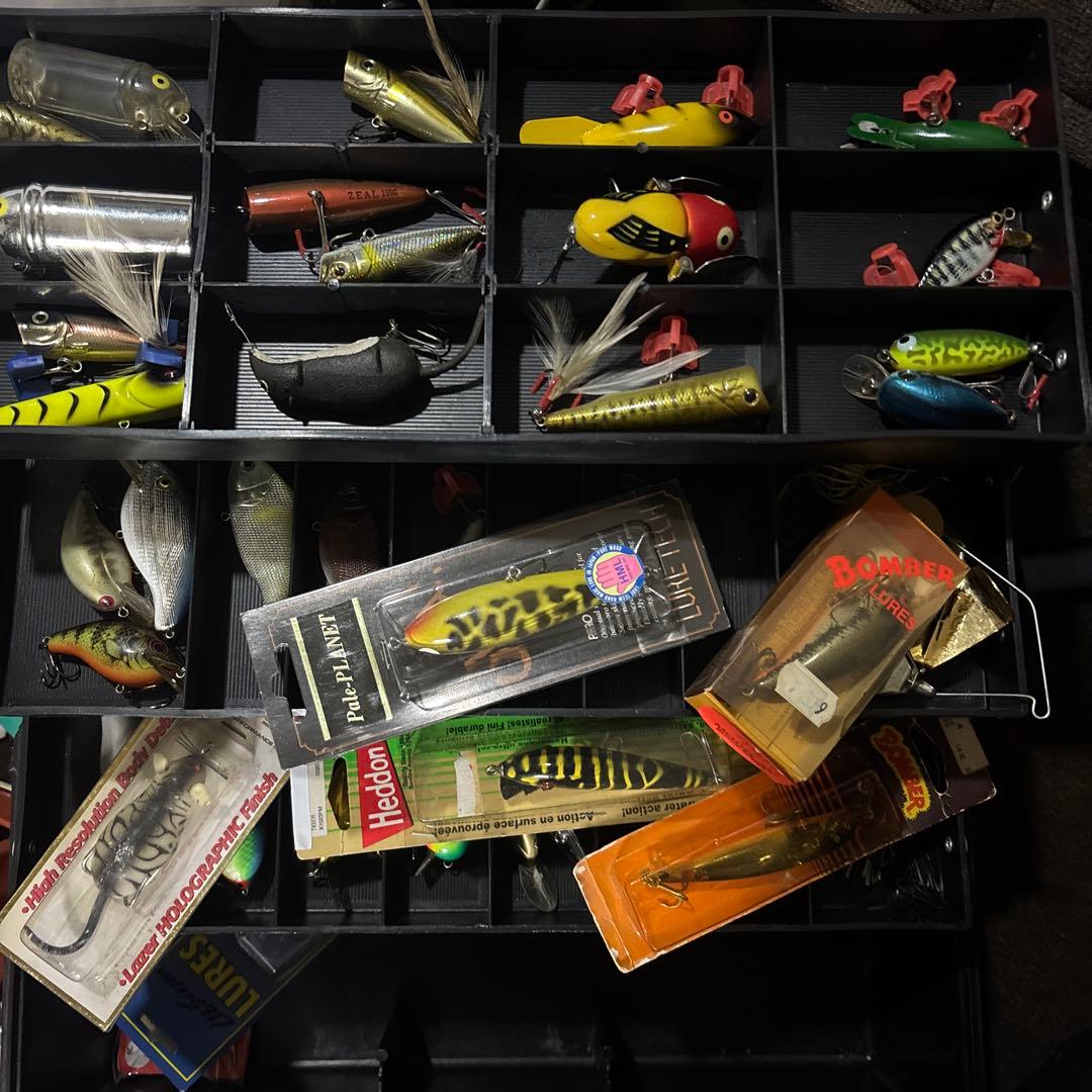 オールドルアーセット！40個以上！リール付き！ 2026年最新】国産オールドルアーの人気アイテム - メルカリ