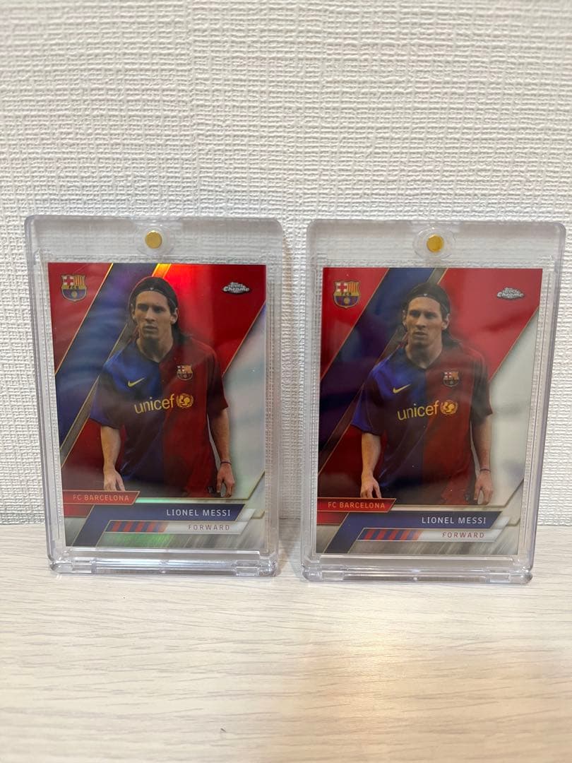 リオネル・メッシ バルセロナ 2枚セット - メルカリ
