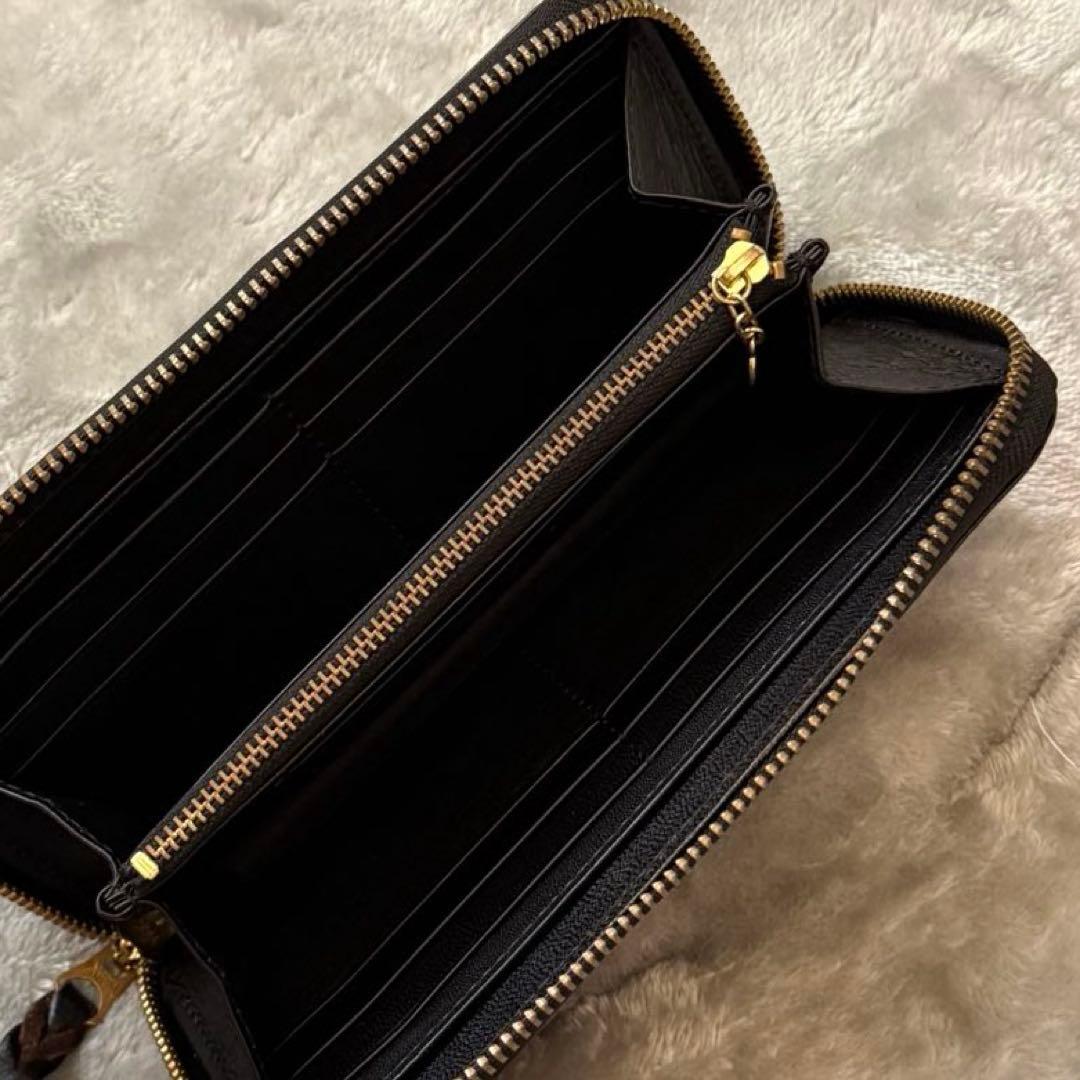 ⭐️未使用級⭐️ インセプション 長財布 ラウンドファスナー レザー