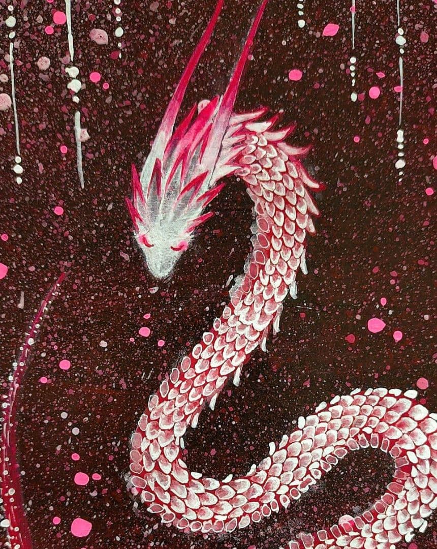 【紅白龍】出品者の作品 一点物 原画販売