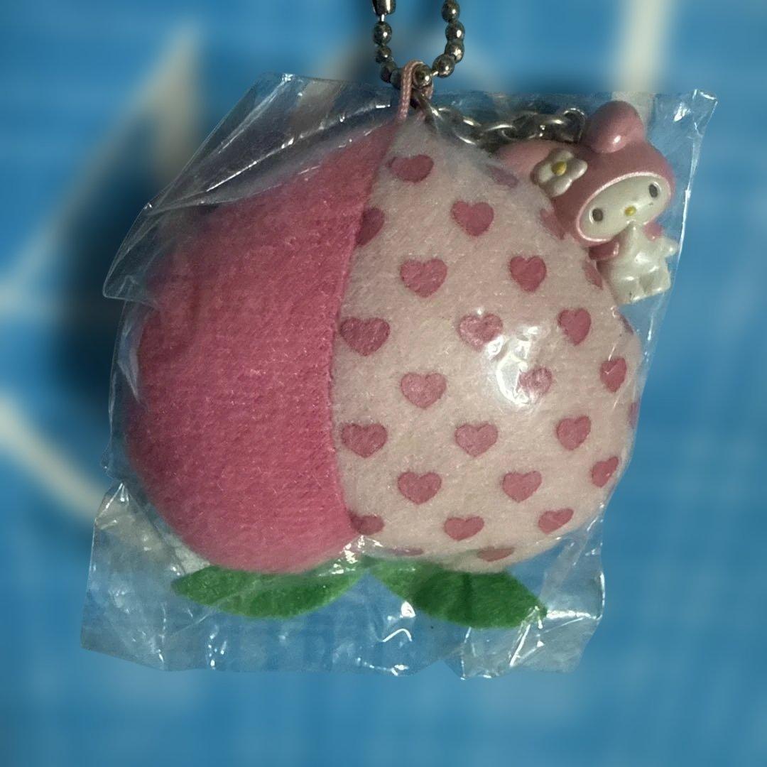 マイメロディ ピーチ型チャーム 平成レトロ - メルカリ