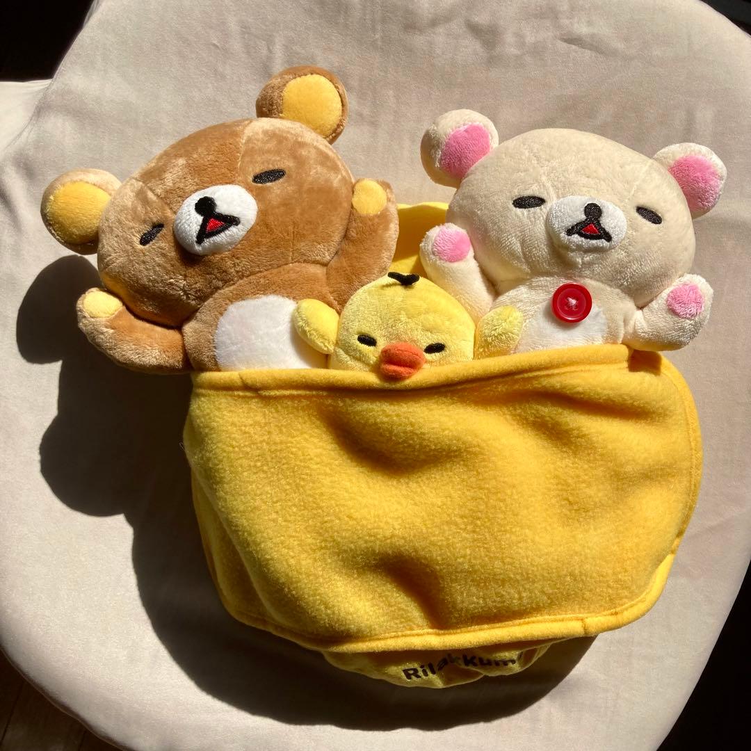 新品】2005年リラックマあつめてぬいぐるみ みんなでお昼寝 - メルカリ