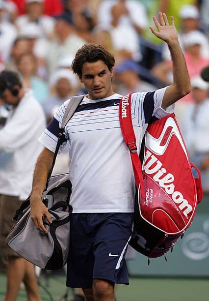 ナイキ テニスウェア M フェデラー着用モデル 2007 インディアン