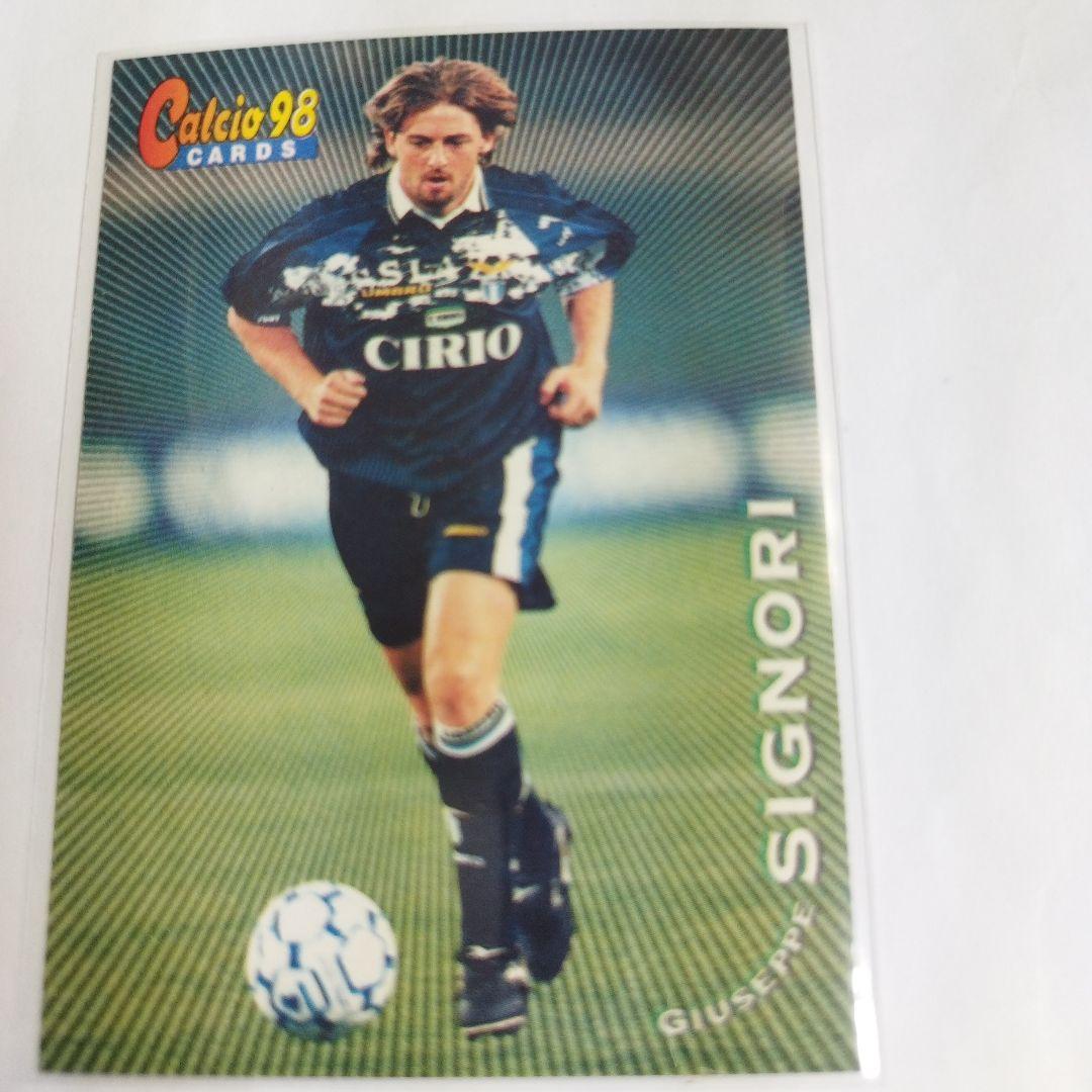 パニーニ カルチョ 1998 ジュゼッペ シニョーリ ラツィオ セリエA124