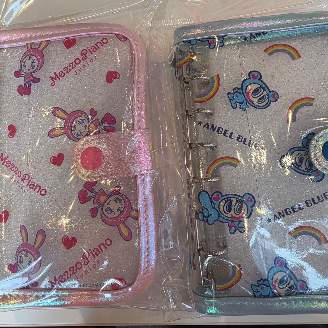 ナルミヤカフェ エンジェルブルー メゾピアノ ベリエ シール帳 シール