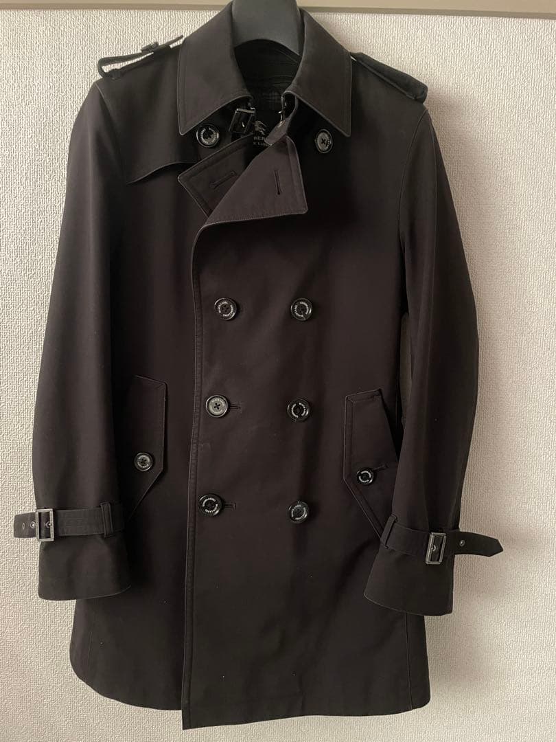 ★週末限定値下げ★【BURBERRY BLACKLABEL】 トレンチコートS 中古・古着通販】BURBERRY BLACK LABEL (バーバリーブラックレーベル