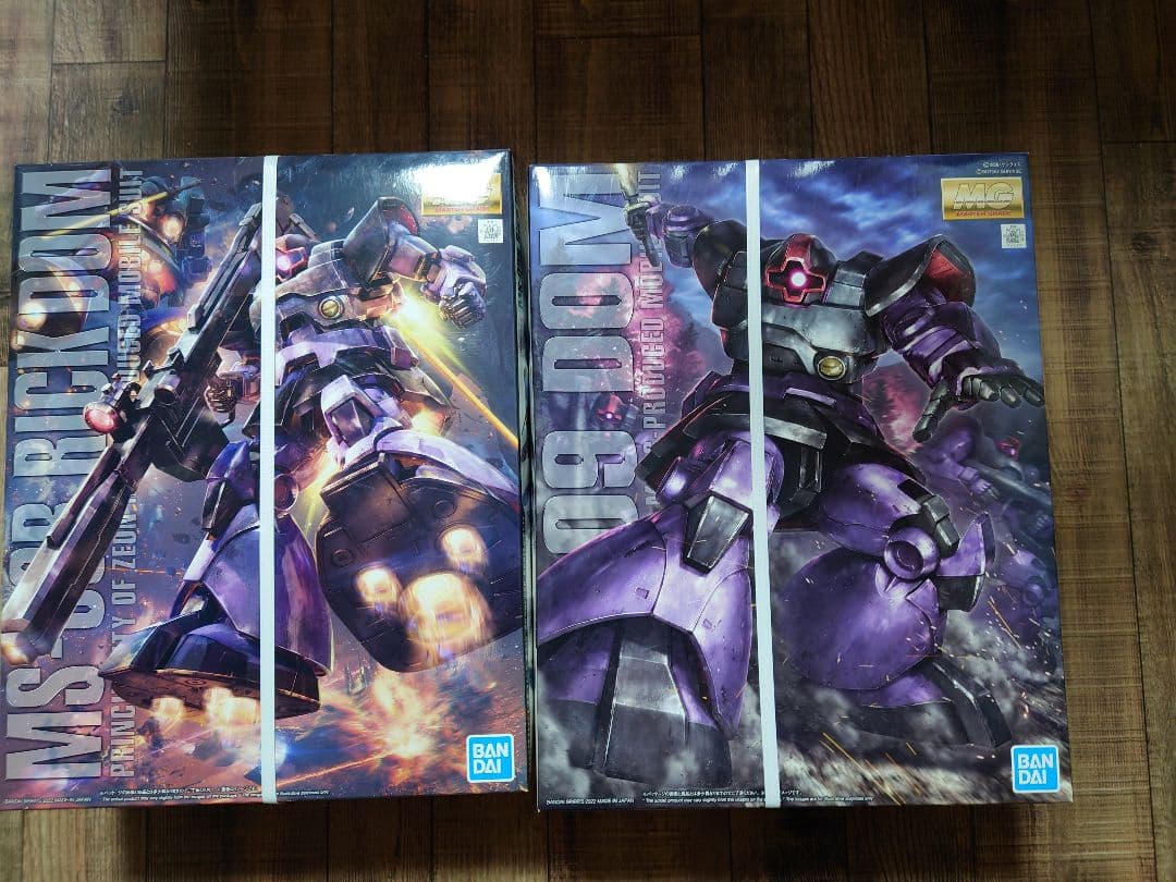 BANDAI MGドム リックドム2個セット未組立品