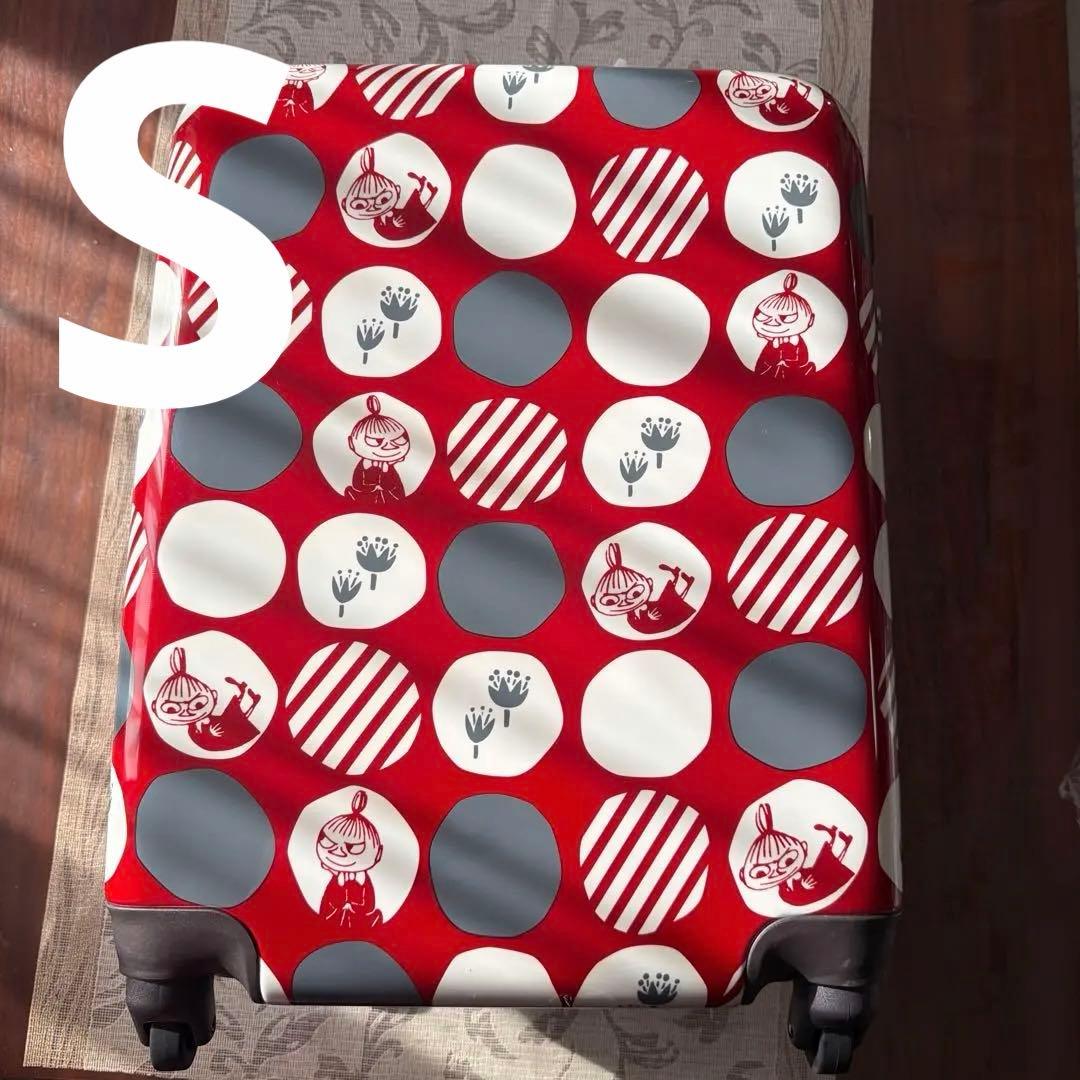 新品 リトルミィ（ドット 赤）スーツケース S 36L ムーミン 新品 リトルミィ（ドット 赤）スーツケース S 36L ムーミン 新品