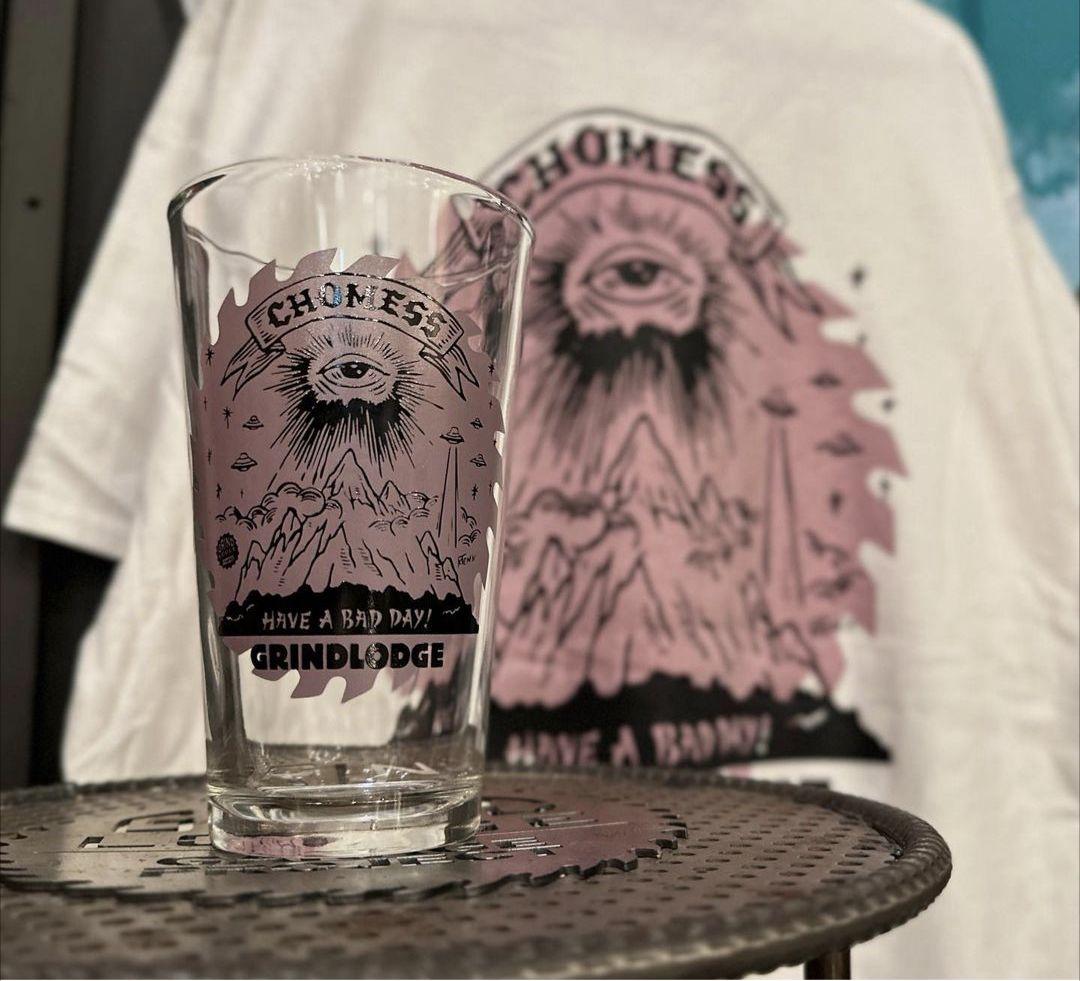GRINDLODGE / グラインドロッヂ / パイントグラス/ Cassis正