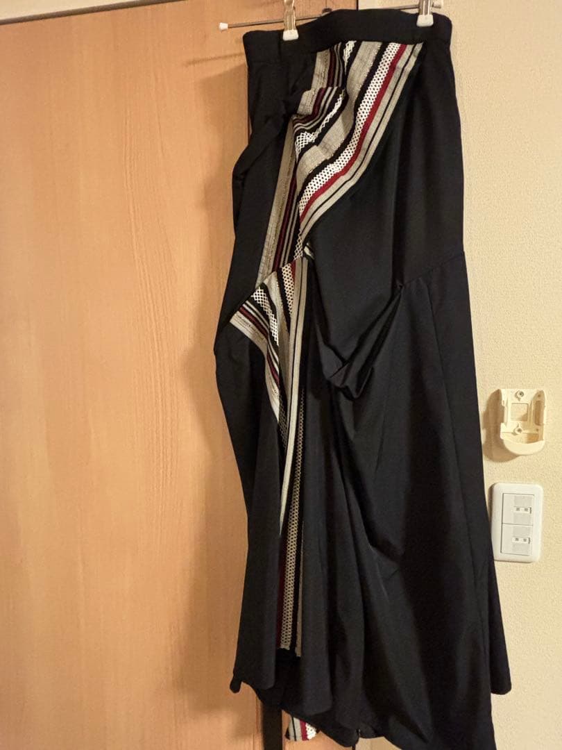 UN3D ロングスカート 36 UN3D.（アンスリード） ロングスカート 36 ブラック レディース