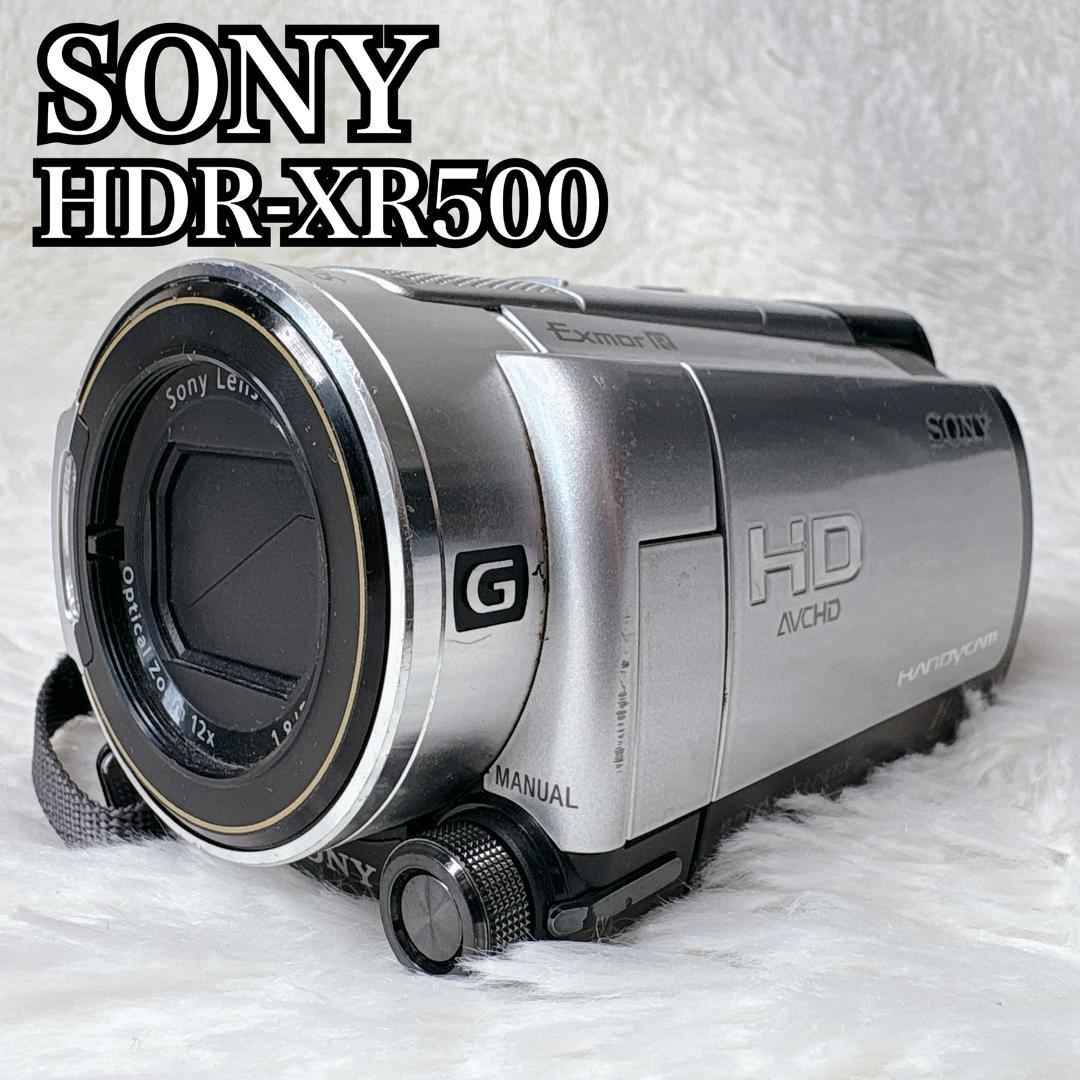 SONY ソニー HDR-XR500V ハンディカム ビデオカメラ シルバー s-l400.jpg