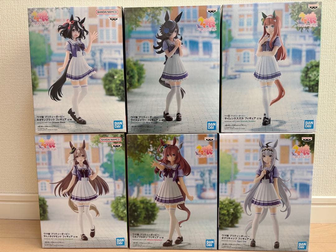 5周年記念/豪華6体】ウマ娘 フィギュア 制服ver. 全て新品未開封・美品