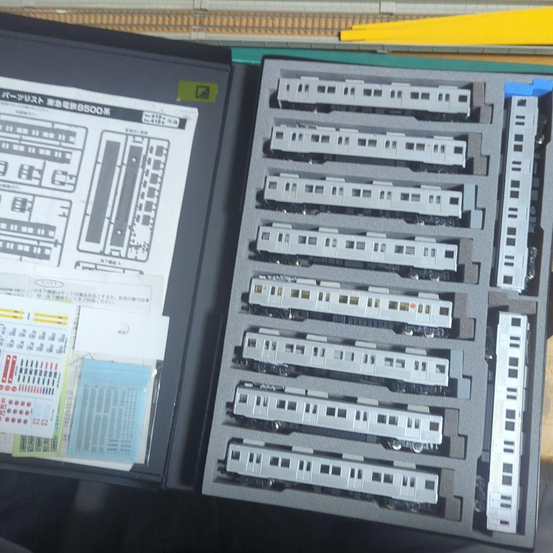 Nゲージ 東急8500系 GM板キット組立10両編成