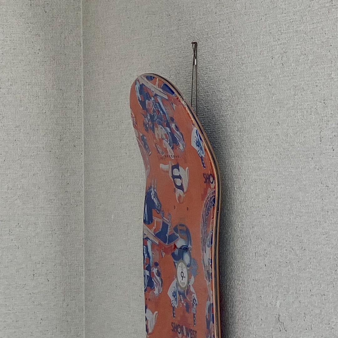 evisen スケートボート デッキ 9インチ 壁掛けワイヤー希望あれば