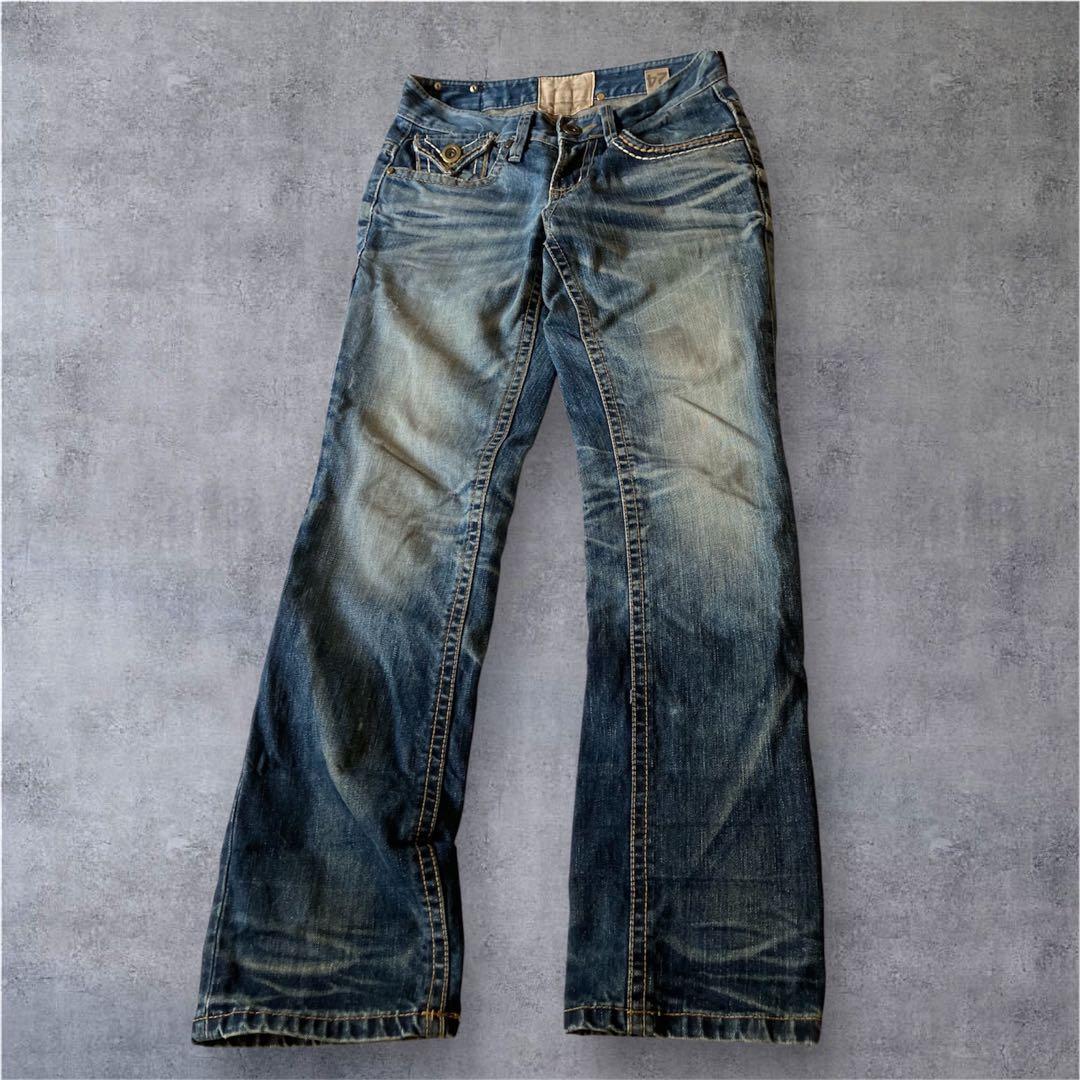 00s archive LOLITA JEANS 鬼ヒゲ蜂の巣デニム 平成ギャル - メルカリ