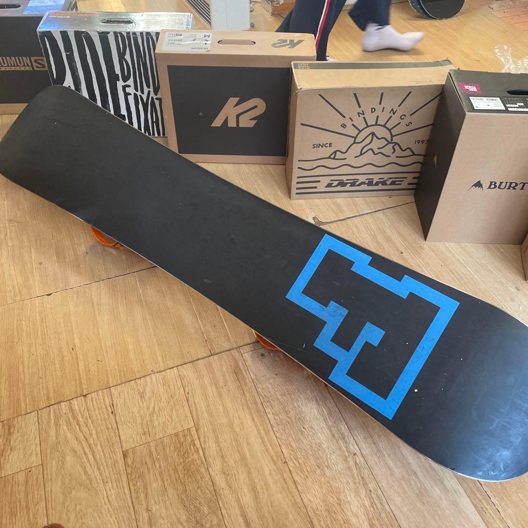 FANATIC×DRAKE ファナティック バインディング付スノーボードセット