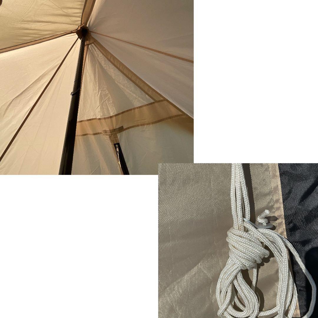 DOD ワンポールテントRX (Lサイズ) タンカラー T6-817-TN - メルカリ