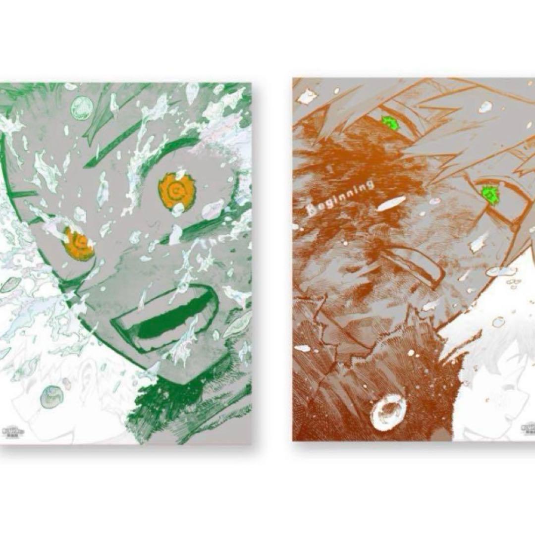 緑谷出久 爆豪勝己 ポスター The Beginning 僕のヒーローアカデミア