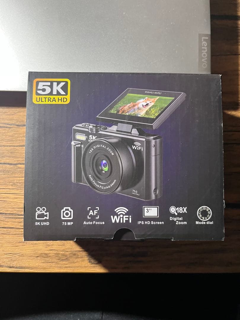 5K UHD デジタルカメラ 75MP Wi-Fi Amazon.com : 5K Digital Camera, WiFi Cameras for Photography 75MP