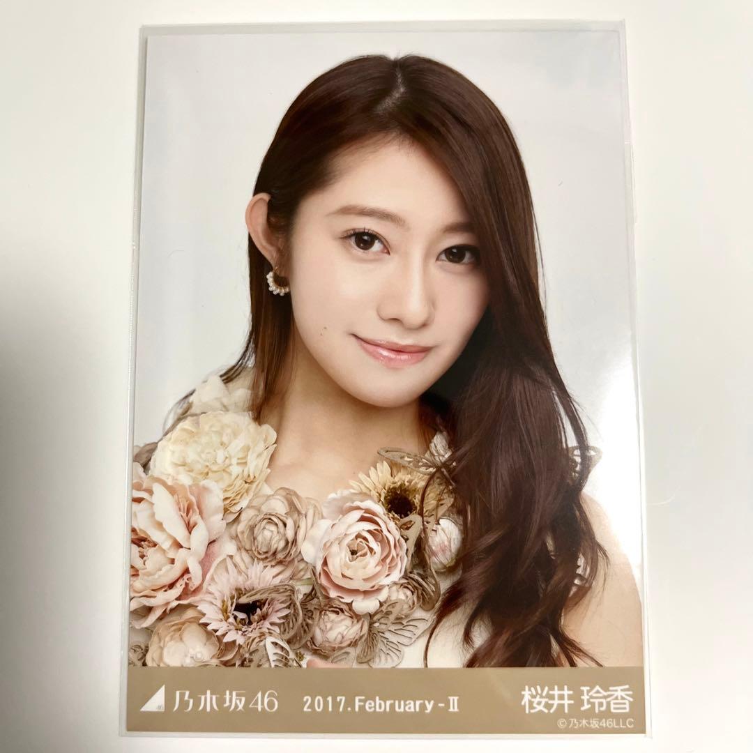 乃木坂46 桜井玲香 生写真 バラ