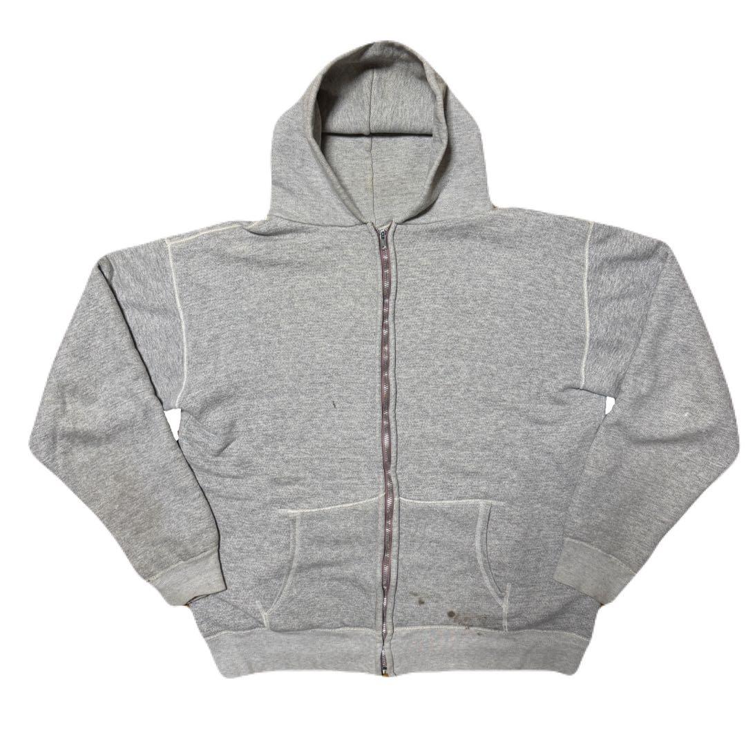 超希少】50s Hanes XXL Wフェイス フルジップ パーカー - メルカリ