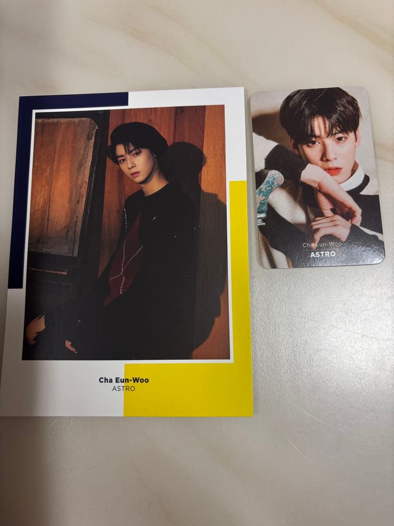 astro 写真集　one fine day チャウヌ　トレカ